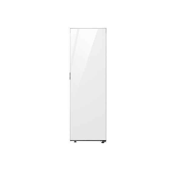 [삼성] BESPOKE 냉장고 1도어 키친핏 409 L (좌열림) 글램화이트 RR40C7985AP35