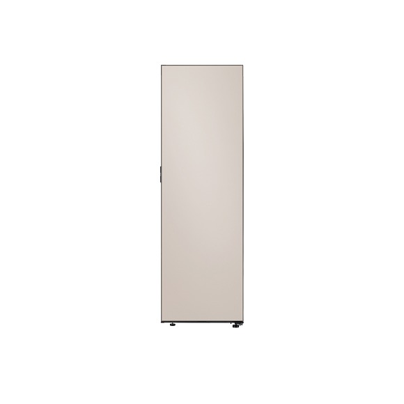[삼성] BESPOKE 냉장고 1도어 키친핏 409 L (좌열림) 사틴베이지 RR40C7985AP39