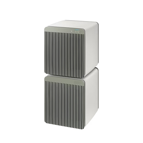 [삼성] BESPOKE 큐브™ Air 공기청정기 106㎡ (53+53㎡) 스트라이프 세이지그린(펫케어기능) AX106CB850SND